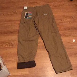 wrangler carpenter jeans fleece lined